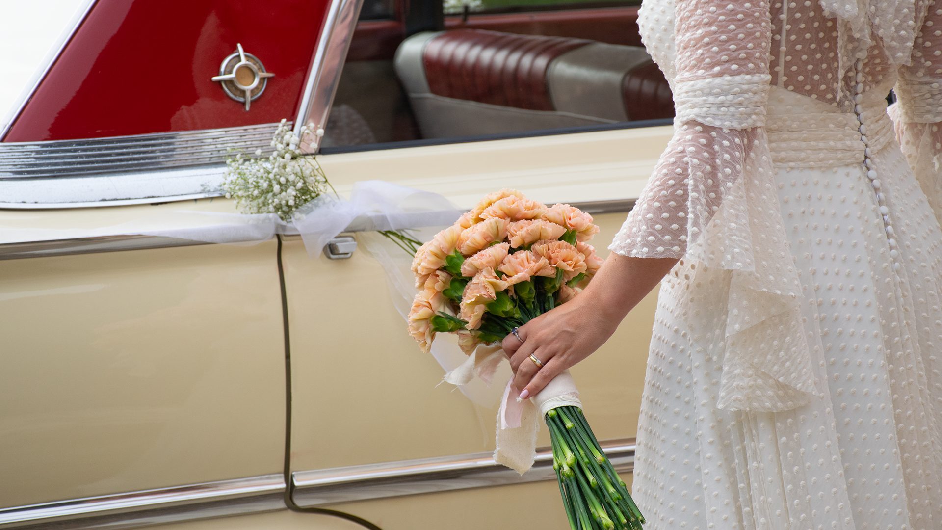 The bride arriving — Revel Studio