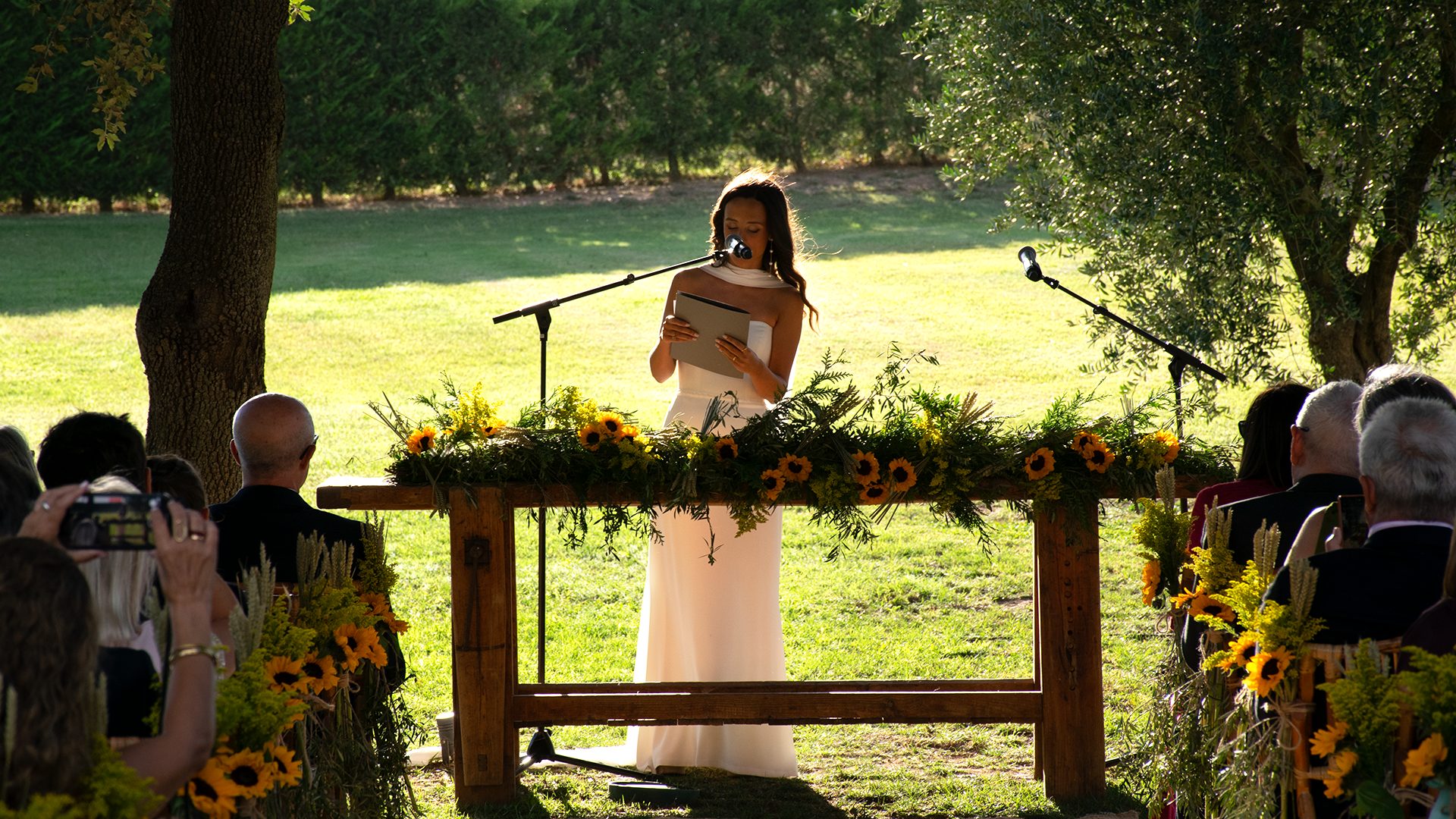 Reading the vows — Revel Studio