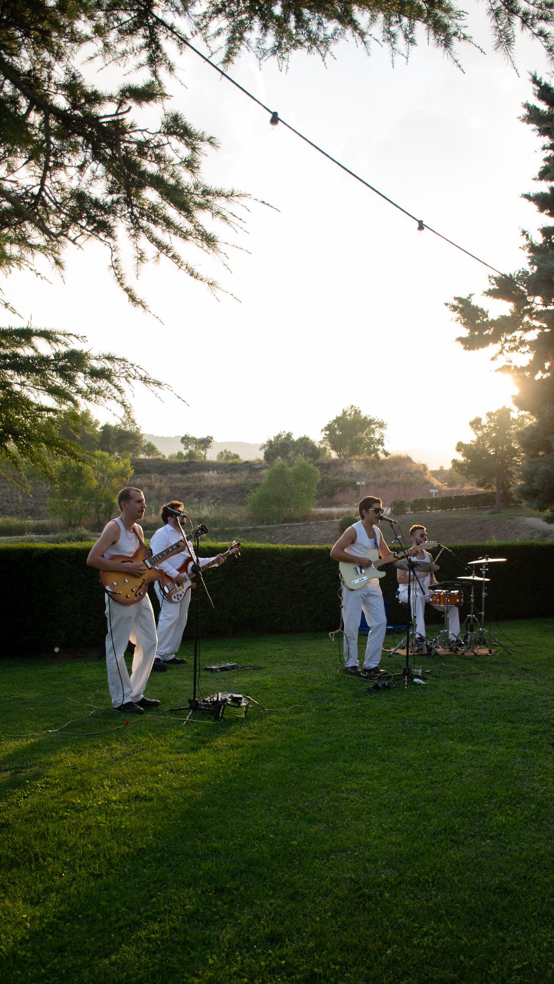 The band at sunset — Revel Studio